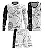 FULL - KIT MASCULINO | MANGA LONGA, REGATA E SHORTS | VINTAGE MAP - Imagem 1