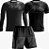 Kit Masculino | Manga Longa, camiseta e shorts - Blackout - Imagem 1