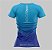 Camiseta Feminina | Beach Tennis |  Azul Claro & Azul Escuro - Imagem 2