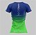 Camiseta Feminina | Beach Tennis | Azul e Verde - Imagem 2