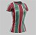 Camiseta Feminina | Coleção Manto | Verde e Vermelha - Imagem 1