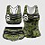 Kit de Aniversário Sand Walk | Feminino | Regata, shorts e top | Militar 2.0 - Imagem 1