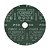 DISCO LIXA FIBRA MARROM 180X22 #024 BOL - Imagem 3