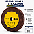 Roda de Lixa Flap PG Polikontour PK com Rosca M14 Óxido de Alumínio Grão 100 - 115 x 20 mm - Imagem 2