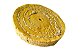 Disco de Polimento Costurado Pano Amarelo  Sisal Compacto - 100 mm - Imagem 1
