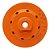 Caixa com 1 Disco de Desbaste Clipper Diamantado 100 mm Rosca M14 - Imagem 1