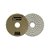 Caixa com 10 Disco de Lixa Diamantada Flexível Brilho D'Água Grão 3000 - 100 x 20 mm - Imagem 1