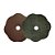Caixa com 100 Disco de Lixa Fibra Rosete F227 Grão 120 180 x 22 mm - Imagem 1