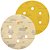 Caixa com 100 Disco de Lixa Pluma A296 Gold com 6 Furos Grão 180 152 x 0 x 6 mm - Imagem 1