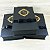 Caixa Padrinhos preto com dourado - tam:15,5x24x7cm - Imagem 3