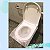 Protetor Para Assento Sanitário com 100 Unidades - Imagem 1
