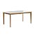Conjunto Mesa Ares e 6 Cadeiras Turim Encosto Estofado - Imagem 4