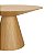 Conjunto Mesa Capri 1,30 cm com 4 Cadeiras em Madeira Tauari e Palha - Imagem 3