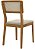 Conjunto Mesa Redonda e 4 Cadeiras Turim Encosto de Palha Natural - Imagem 5