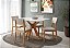 Conjunto Mesa Retangular Turim e 4 Cadeiras Turim - Imagem 1