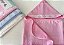 Toalha de banho baby Classic com capuz velour para bordar - Dohler - Imagem 1