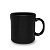 Caneca de Porcelana Sublime Preta 325 ml - DTF - Imagem 1