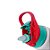 Squeeze de Aluminio Infantil 500 ml - Tampa Vermelho/Verde - Imagem 2