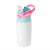 Squeeze de Aluminio Infantil 500 ml - Tampa Rosa/Azul - Imagem 3