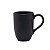 Caneca Flat 350 ml - DTF - Preto Acetinado (Sem Resina) - Imagem 1