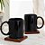 Caneca Porcelana AZ-12 - 330 ml - DTF -  Preta (Sem Resina) - Imagem 2