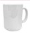 Caneca Porcelana Branca 325 ml - DTF (SEM RESINA) - Imagem 1