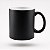 Caneca de Porcelana Mágica Preta Fosca 325ml - Sublimação - Imagem 1