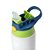Squeeze de Aluminio Infantil 500 ml - Tampa Verde/Azul - Imagem 1