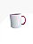 Caneca de Plástico Interior e Alça Colorida para Sublimação - Imagem 3