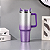 Caneca Térmica Com Canudo 1,2L Glitter - DTF (Sem Resina) - Imagem 5