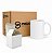 Kit 12 Canecas Brancas de Porcelana Metalnox P/ SUBLIMAÇÃO 325ML AAA+ COM CAIXINHA - Imagem 1