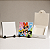 Kit 15 Azulejos 10x10 Eliane P/ Sublimação com Suporte + Caixinha - Imagem 1