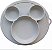 Prato Mickey de  Silicone C/ Divisória e sucção - Imagem 4