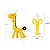 Kit Mordedor Girafa E Banana Com Case - Imagem 3