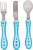 Kit Talher inox 3 Peças Estrelinha - Imagem 1