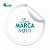 Etiqueta Adesiva 4x4cm Vinil Branco Personalizado – Mod.: ADE44 - Imagem 1