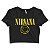 Blusa Cropped Banda Nirvana - Imagem 2