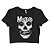 Blusa Cropped Banda Misfits - Imagem 2