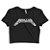 Blusa Cropped Banda Metallica Álbum Master of Puppets - Imagem 2
