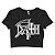 Blusa Cropped Banda DEATH - Imagem 2
