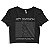 Blusa Cropped Banda Joy Division Álbum Unknown Pleasures - Imagem 2