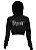 Slipknot - Cropped Moletom Manga Longa - Imagem 2
