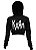 Korn - Cropped Moletom Manga Longa - Imagem 2