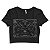 Blusa Cropped Alternativo Tabuleiro de Ouija - Imagem 2