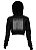 Cropped Moletom Manga Longa - Joy Division - Unknown Pleasures - Imagem 1