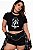 Blusa Cropped Filme Elvira A Rainha das Trevas - Imagem 1