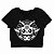 Blusa Cropped Alternativo Baby Baphometinho - Imagem 2