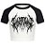 Blusa Cropped Raglan Ghostemane - Logo - Imagem 2
