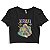 Blusa Cropped Nirvana Estilo Desenho - Imagem 1