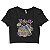 Blusa Cropped Slipknot Estilo Desenho - Imagem 1